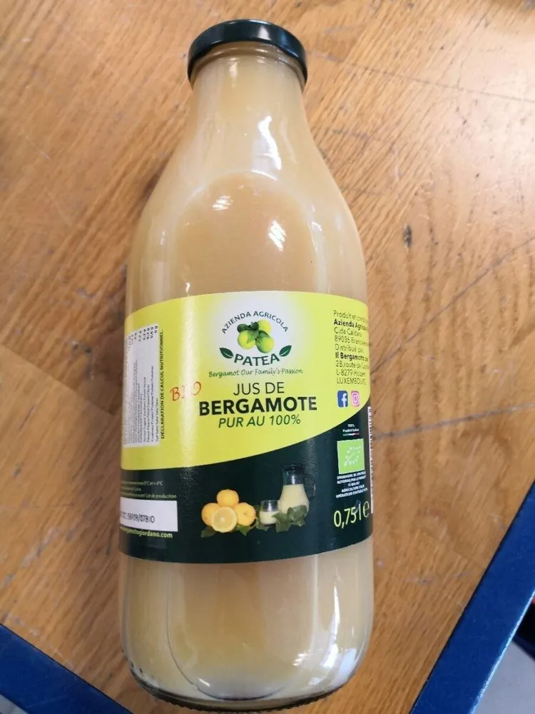 Jus de Bergamote