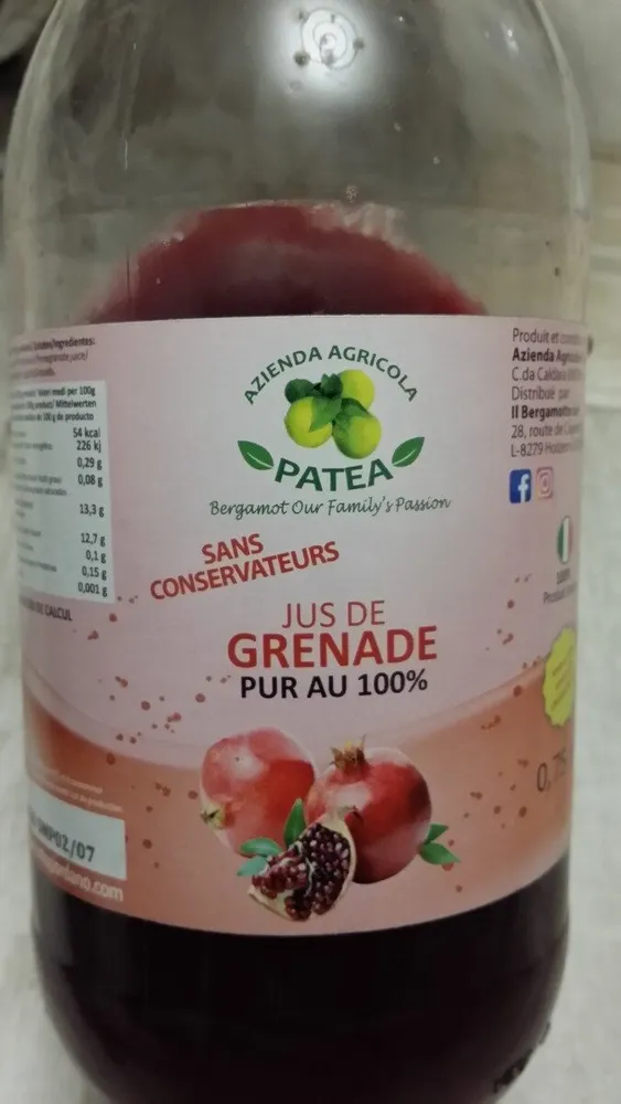 Jus de grenade
