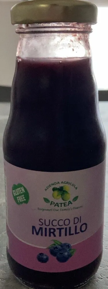 Succo di mirtillo