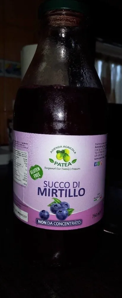 Succo di Mirtillo