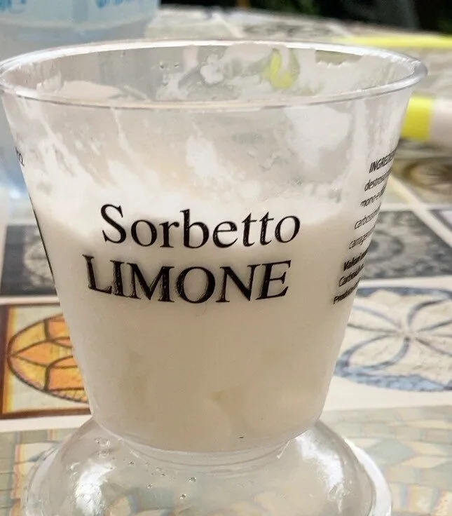 Sorbetto limone