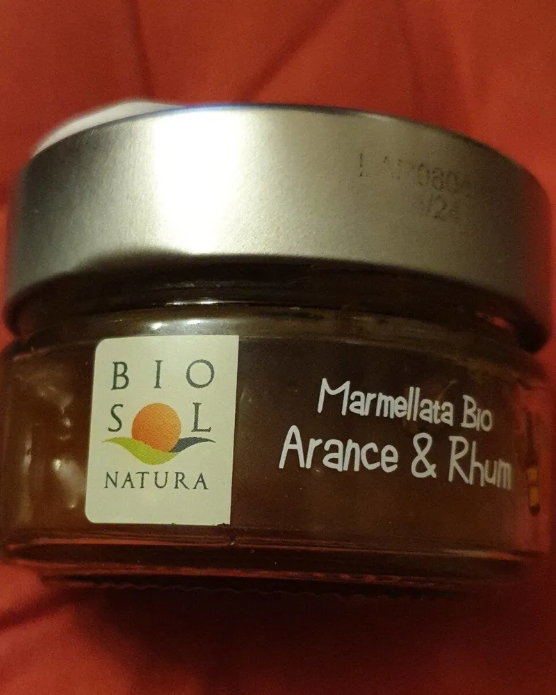 Marmellata bio di arance e rhum