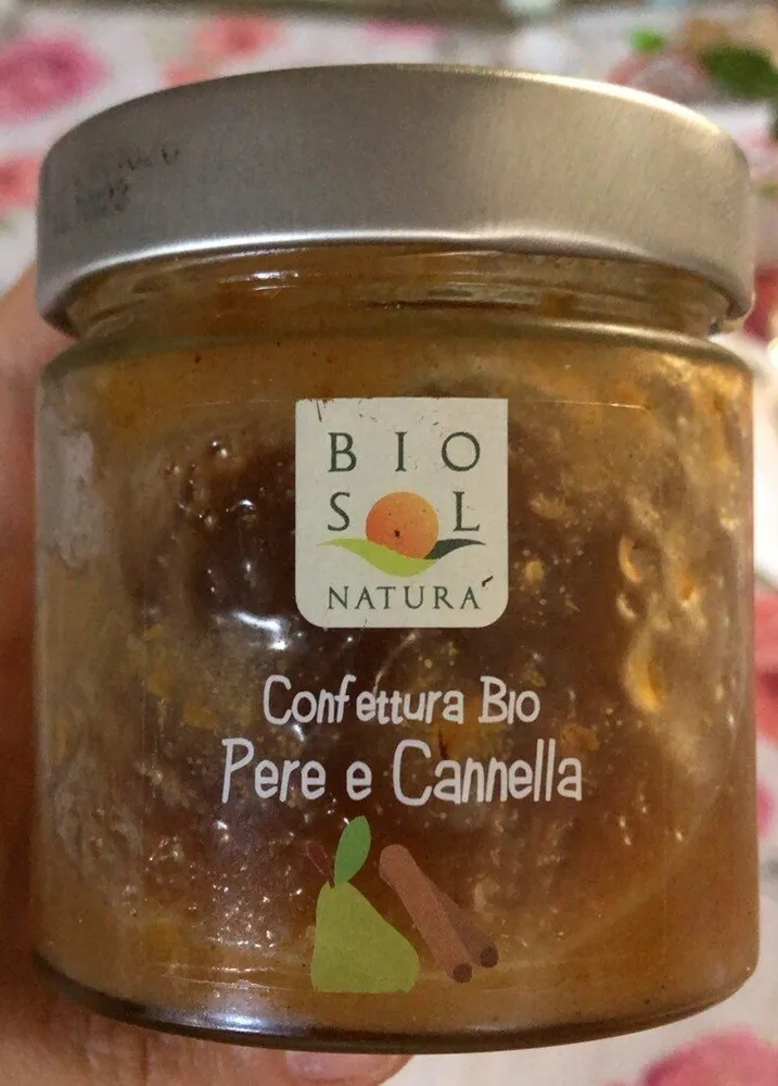 Confettura bio pere e cannella