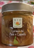 Confettura bio pere e cannella
