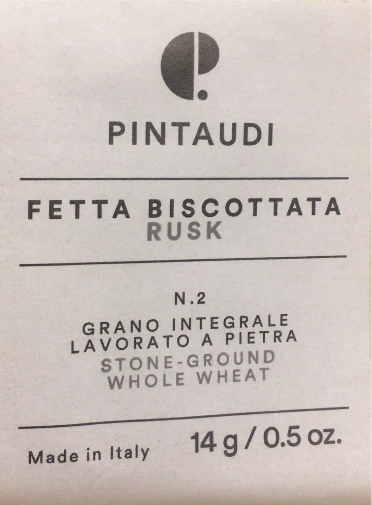 Fetta biscottata rusk