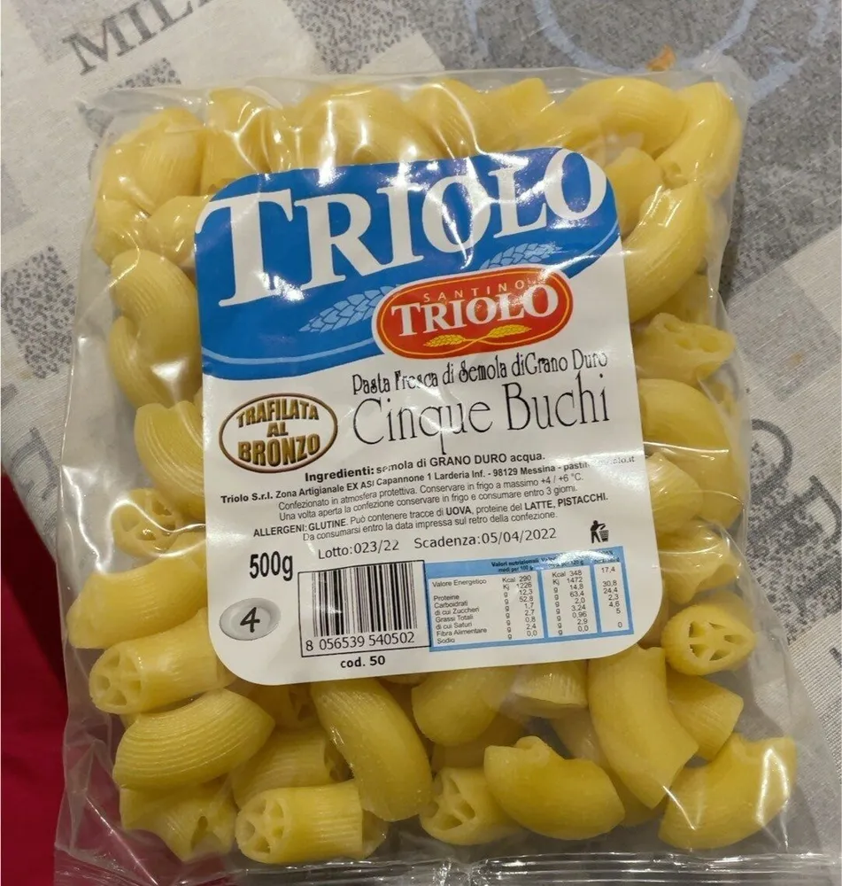 Pasta Cinque Buchi