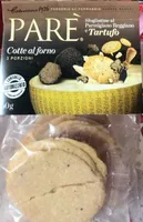 Parè sfogliatine al parmigiano e tartufo