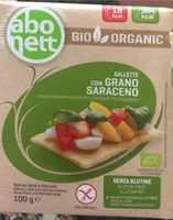Gallette  biologiche con  grano saracenosarac