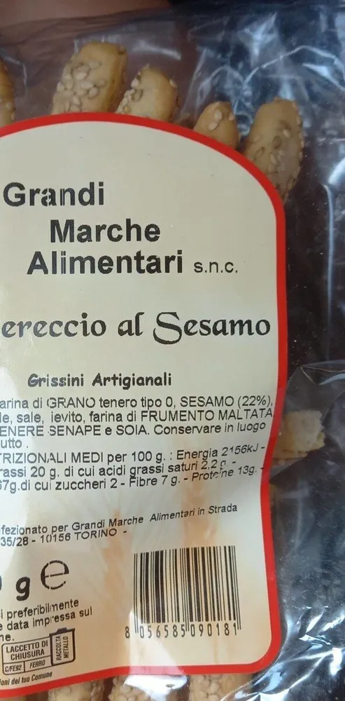 grissini artigianali