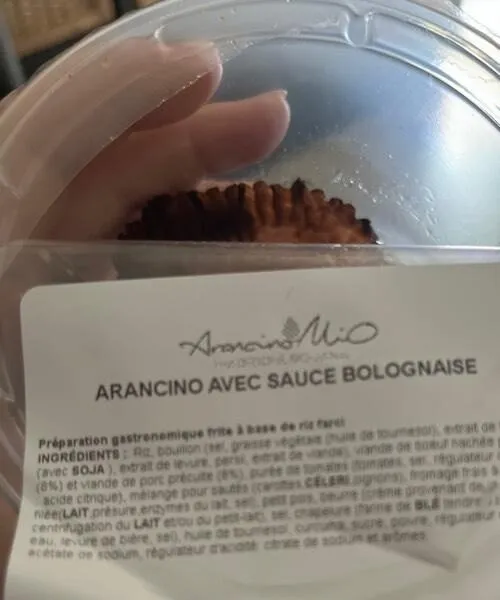 Arancino Sauce bolognaise