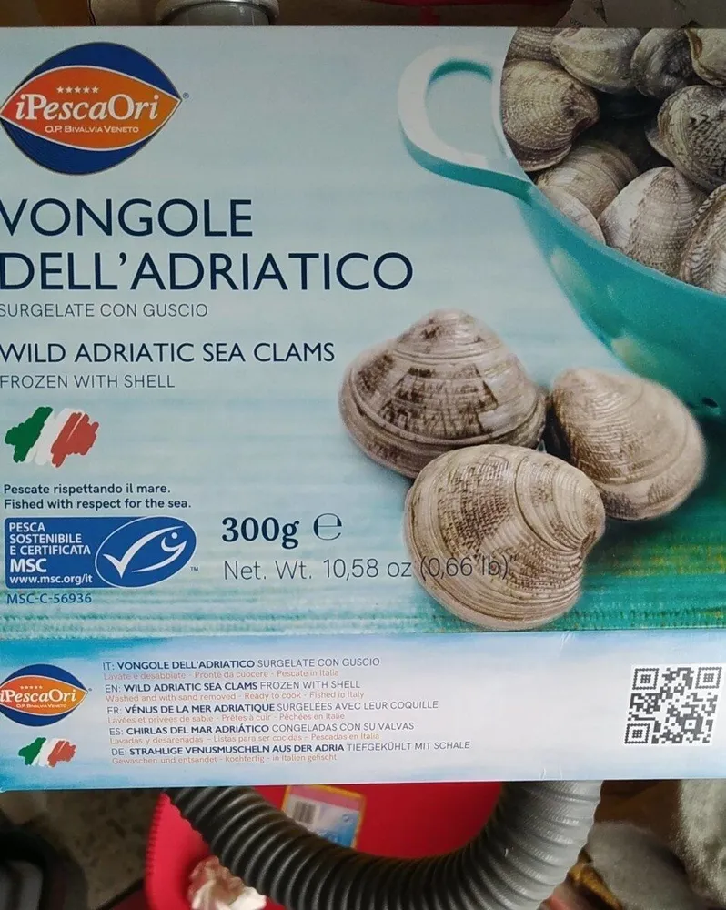 Vongole dell'adriatico