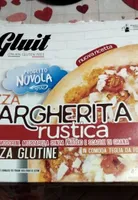 Pizza margherita rustica