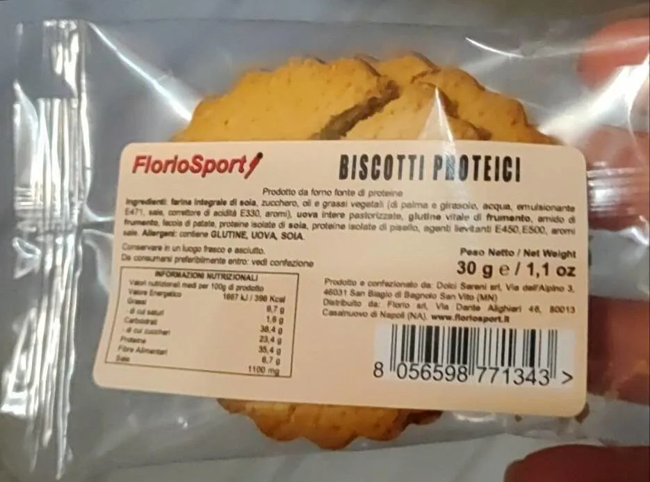 Biscotti proteici