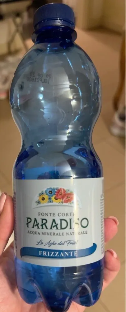 Acqua minerale naturale frizzante