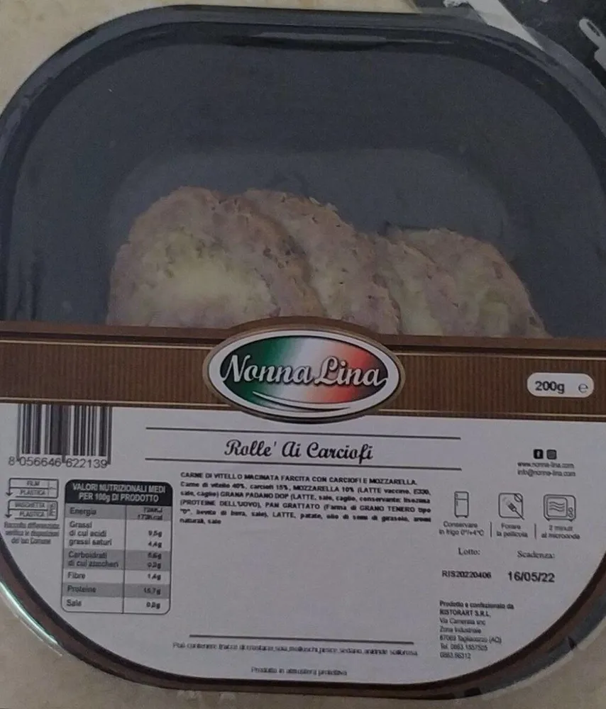Rollè di carciofi
