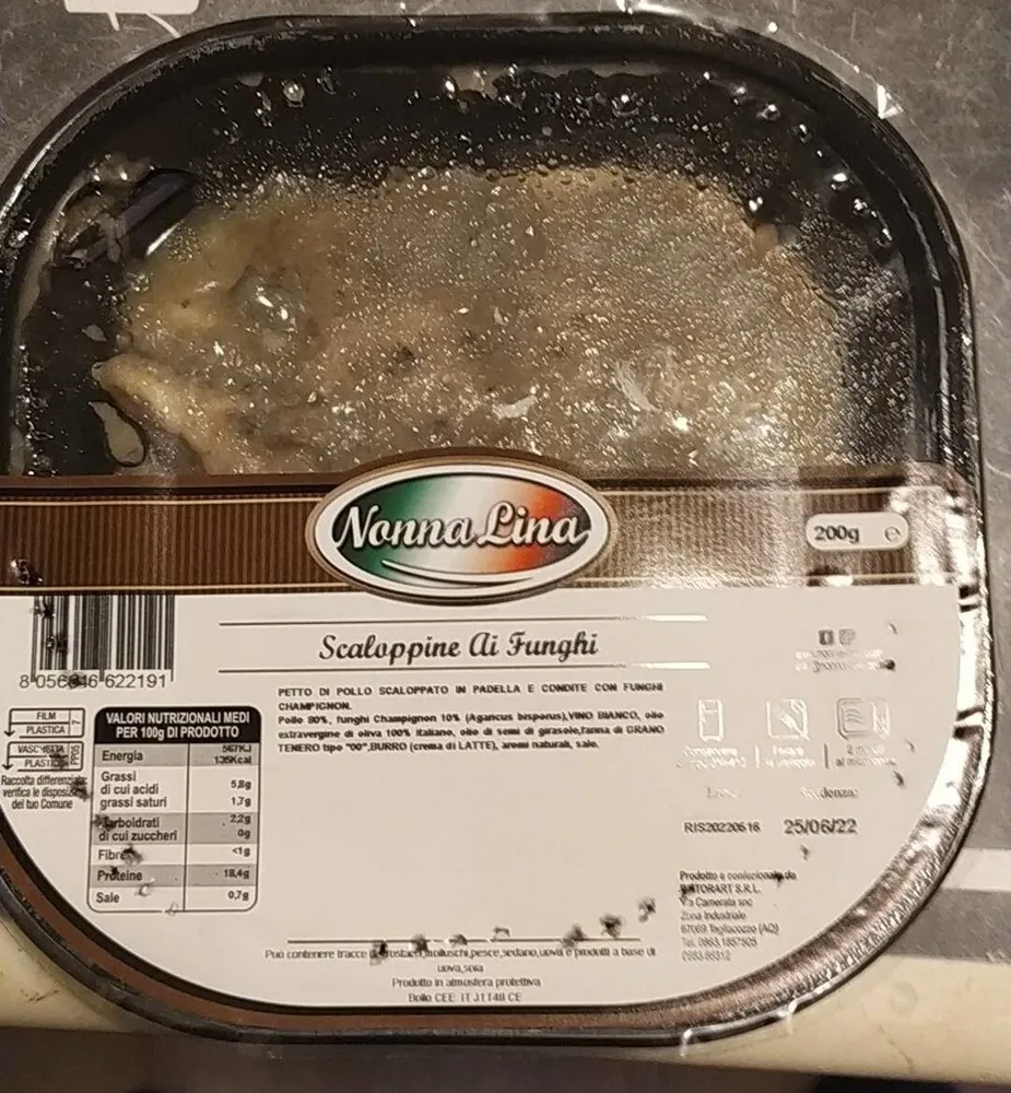 Scaloppine ai funghi