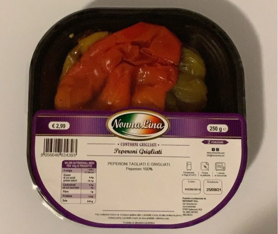 Peperoni grigliati