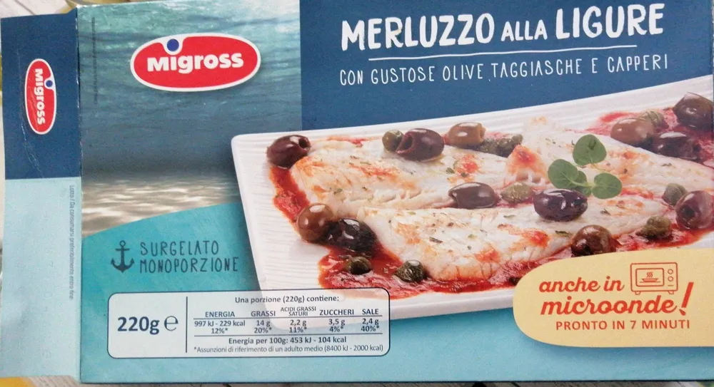 Merluzzo alla ligure