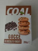 Coal gocce di cioccolato fondente