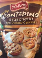 Bruschette con delicate cipolline