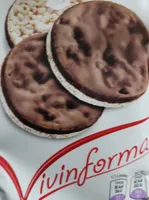 Gallette di riso con cioccolato fondente