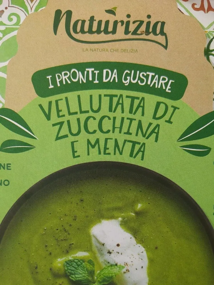 Vellutata di zucchine e menta