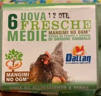 Uova fresche medie no ogm senza farine e frassi