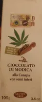 cioccolato di Modica alla canapa con semi interi