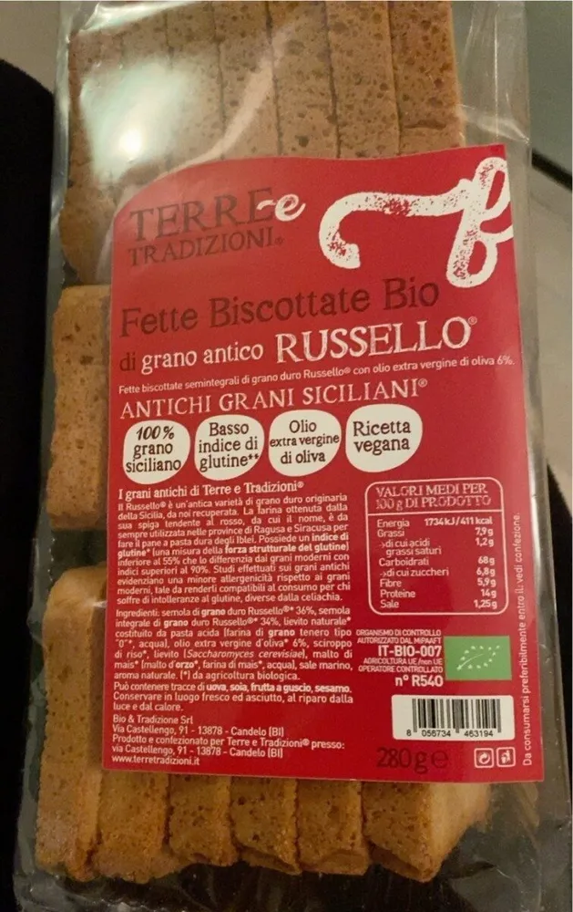 Fette biscottate bio
