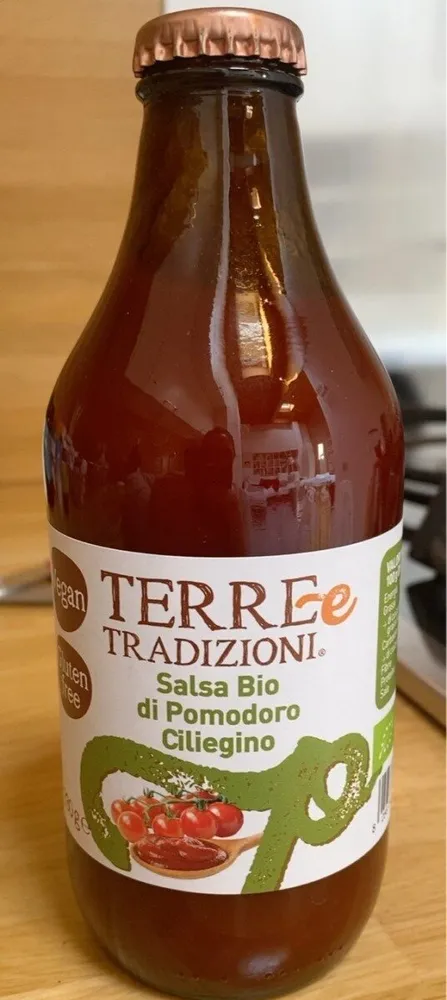 Salsa bio di pomodoro ciliegino