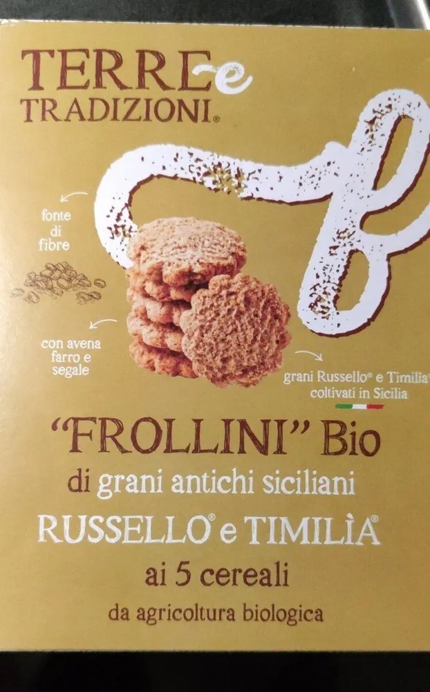 Frollini bio di grani antichi siciliani