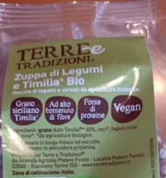 Zuppa di Legumi e Timilìa Bio