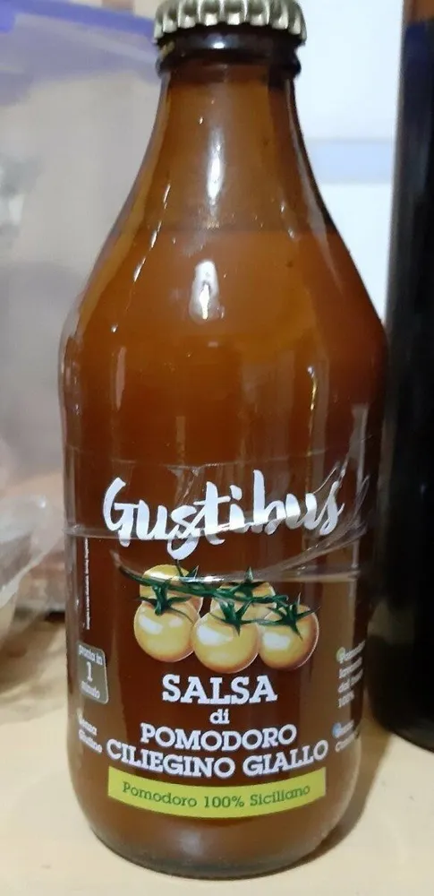 Salsa di pomodoro ciliegino giallo