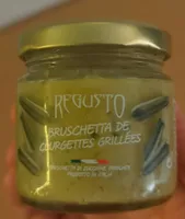 Bruschetta de courgettes grillées
