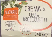 Crema di ceci e broccoletti