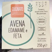 Avena edamame e feta