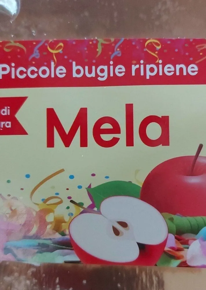 Piccole bugie ripiene mela