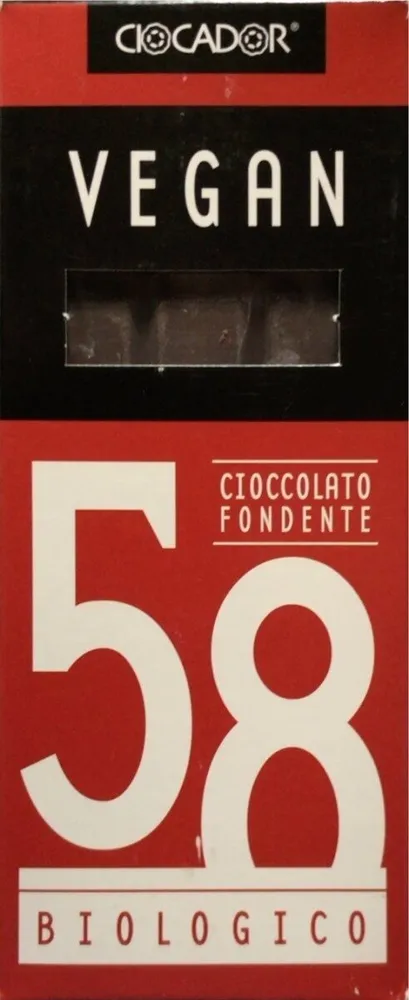 Cioccolato fondente vegano