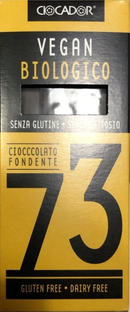 Cioccolato fondente vegano 73%
