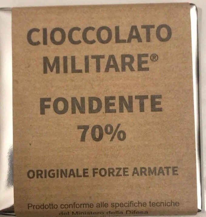 Cioccolato Militare 70%