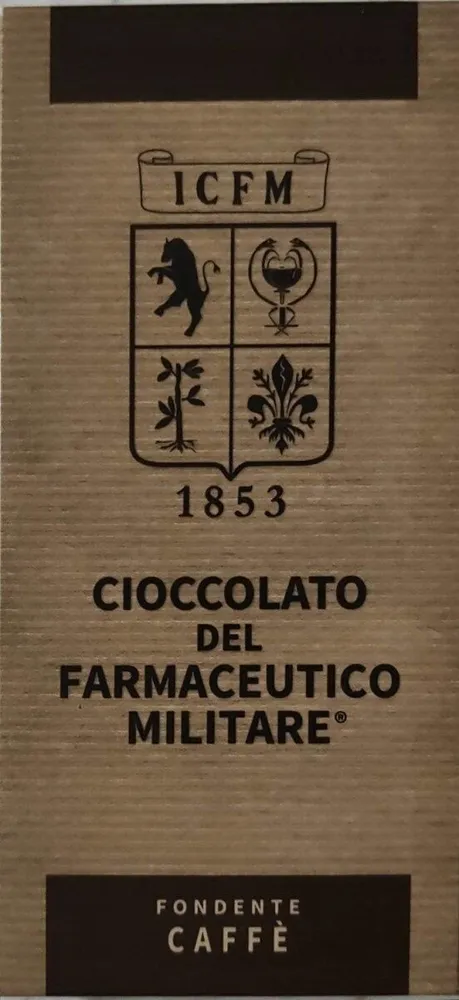 Cioccolato del Farmaceutico Militare Fondente Caffè