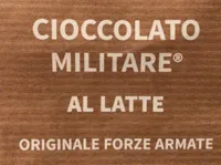 Cioccolato militare al latte