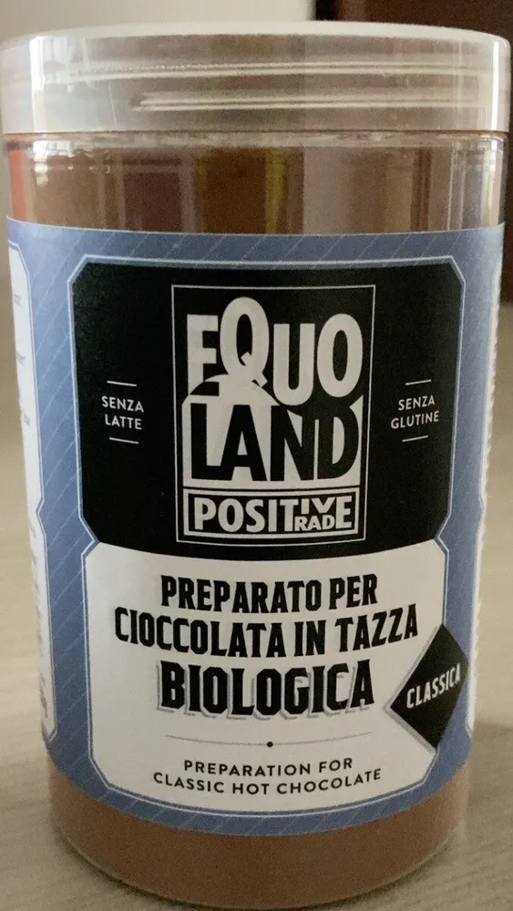 Preparato per cioccolata in tazza