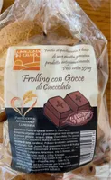 Frollino con gocce di cioccolato