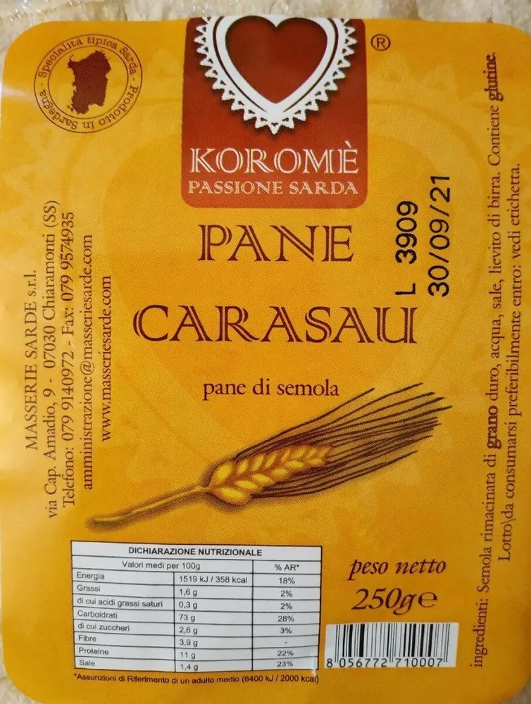 Pane carasau