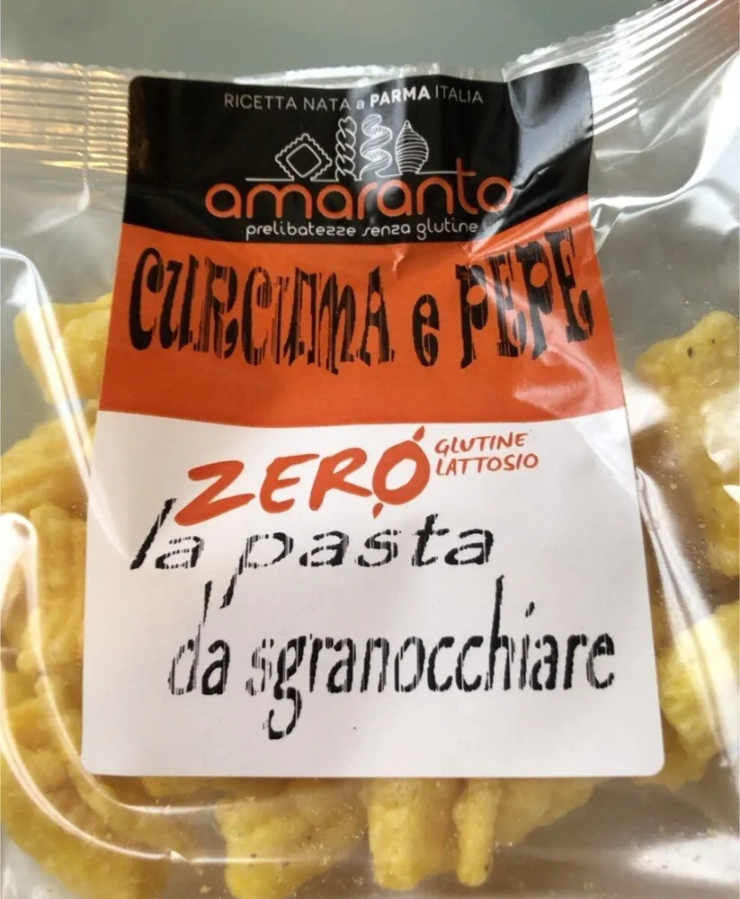 Zero pasta da sgranocchiare