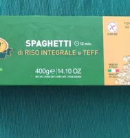 Spaghetti di riso integrale e teff