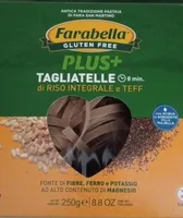 Tagliatelle di riso integrale e teff