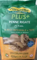 Penne rigate di teff e riso integrale