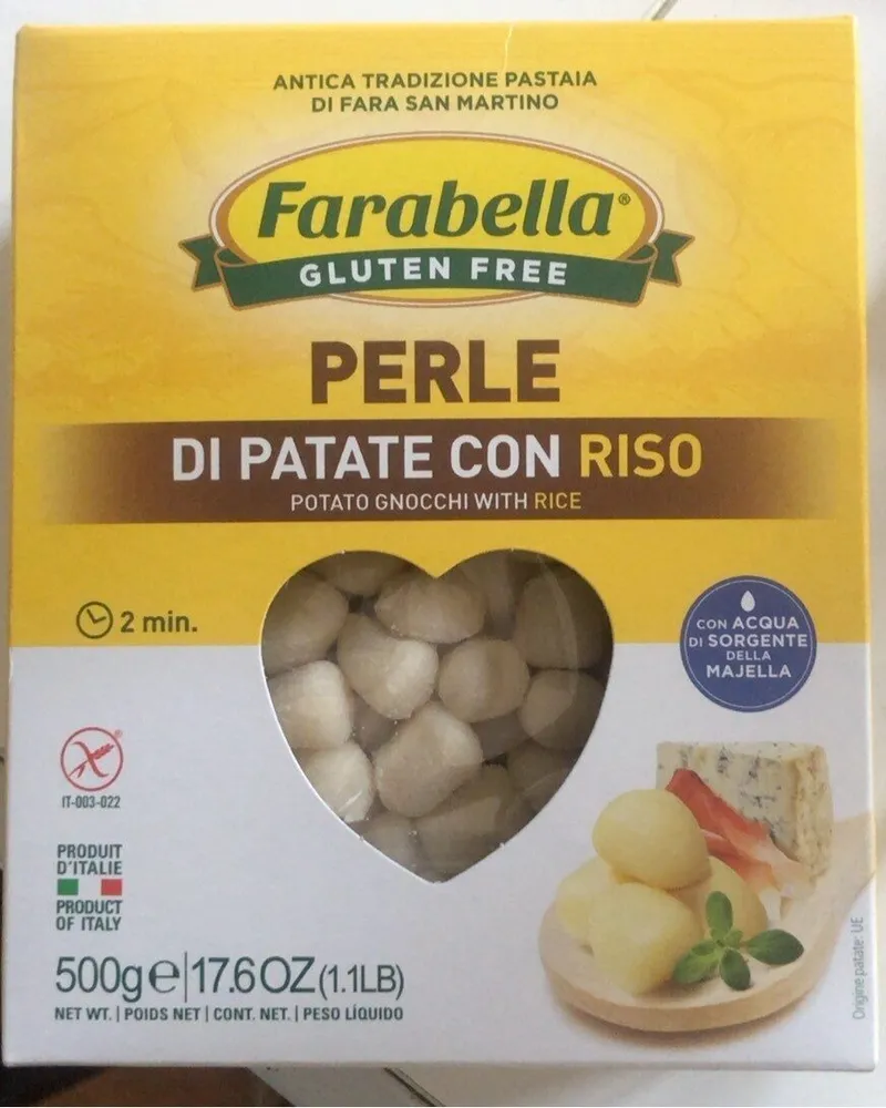 Perle di patate con riso